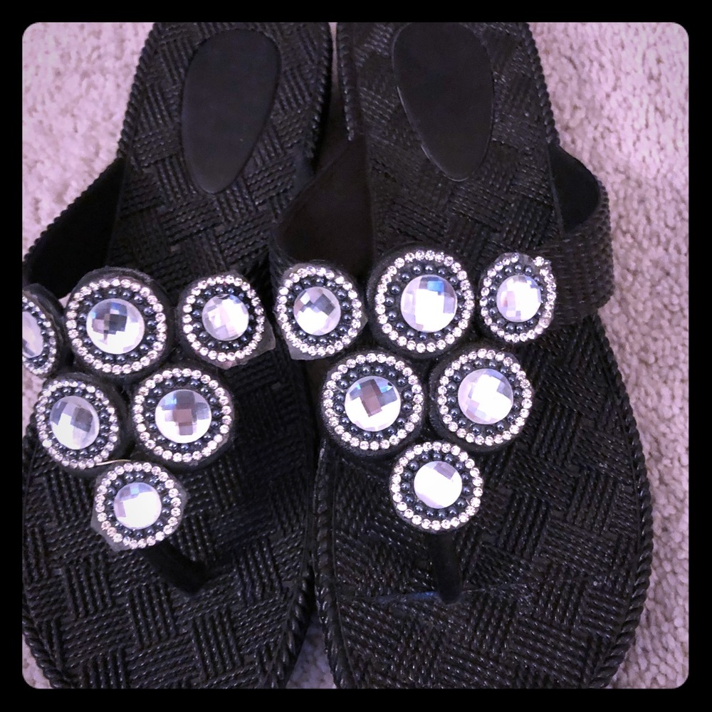 Rubber pool shoes